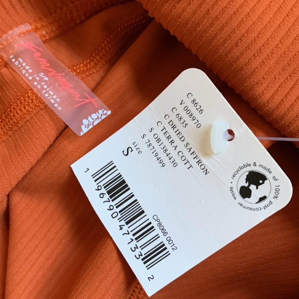 FP MOVEMENT Take A Hike Harem Pants Dried Saffron Terracotta NWT - Picture 9 of 16